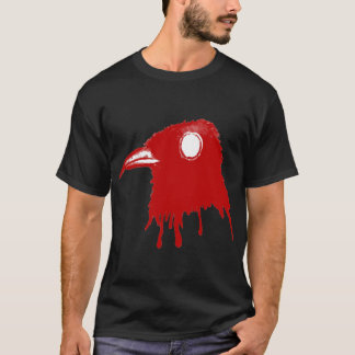 Camiseta [Red_Toxic_Crow] - negro