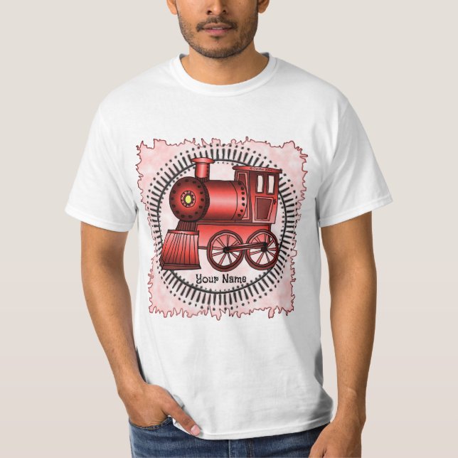 Camiseta Red Train (Anverso)