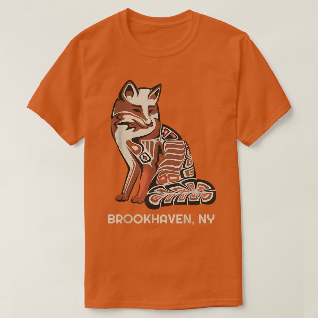 Camiseta Red Tribal de Brookhaven Native American Artwork S (Diseño del anverso)