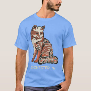 Camiseta Red Tribal de Rochester Nativo American Artwork St