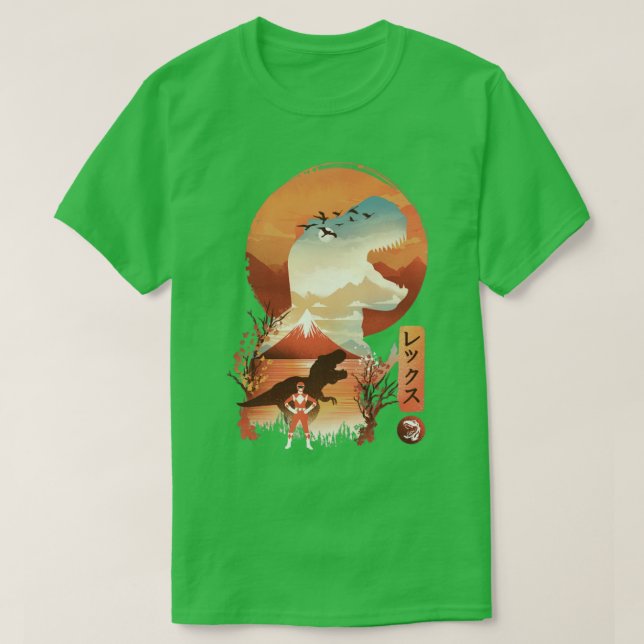 Camiseta Red Ukiyo e (Diseño del anverso)