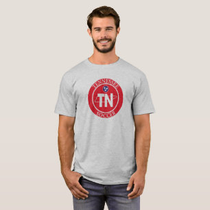 Camiseta Red Unisex del Estado de Tennessee