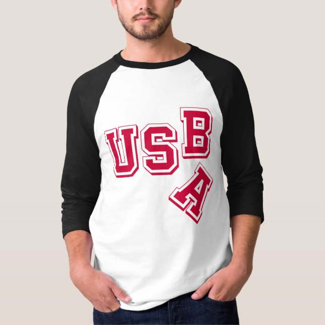 Camiseta Red USA-USB - Un Imperio Caído - Estilo satírico (Anverso)