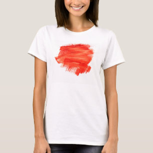 Camiseta Red Watercolor Stroke Tee