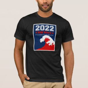 Camiseta RED WAVE 2022 Elecciones de mitad de período Estad