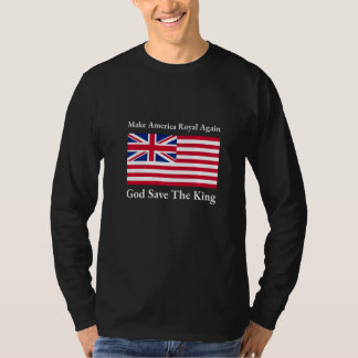 Camiseta Red White Blue Royal American British Flag Vector