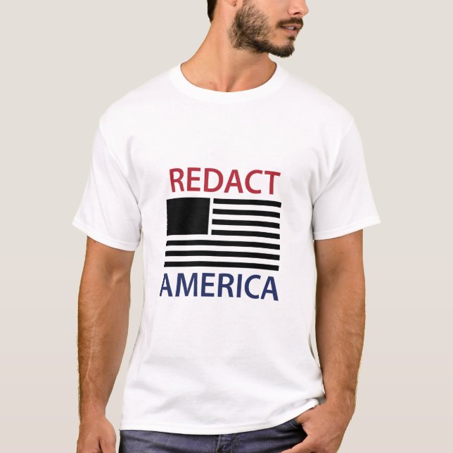 Camiseta REDACT AMERICA (Anverso)