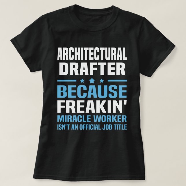Camiseta Redactor arquitectónico (Diseño del anverso)
