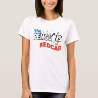 Camiseta REDCAR Los pingüinos de color rojo comple