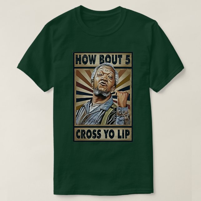 Camiseta Redd Foxx nuevo (Diseño del anverso)