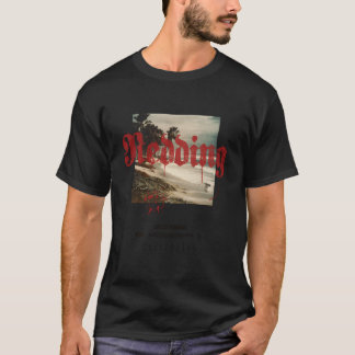 Camiseta Redding California Ca Tatuaje Playa Surf