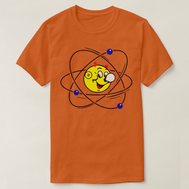 Camiseta Reddy Kilowatt tu servidor eléctrico (Diseño del anverso)