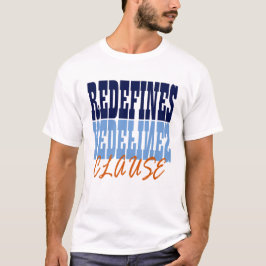 Camiseta Redefine la cláusula en la programación de cobol