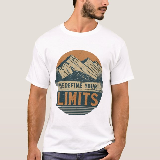 Camiseta Redefinir sus límites (Anverso)