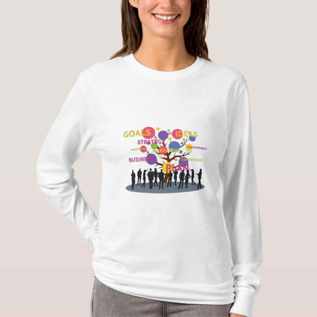 Camiseta Redes de negocios (Anverso)