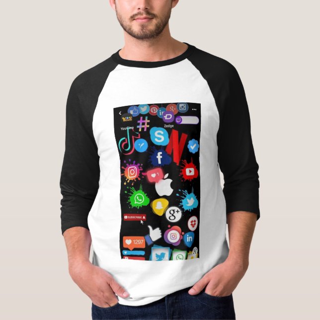 Camiseta Redes sociales (Anverso)
