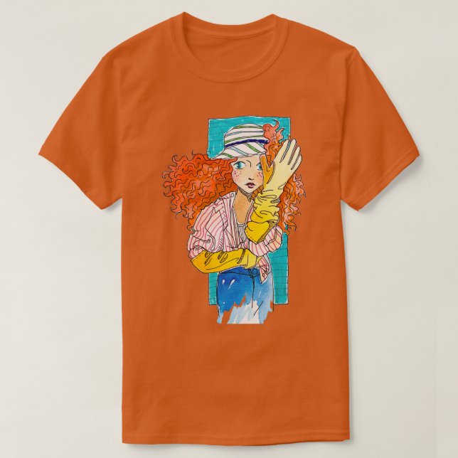 Camiseta Redhead 75 (Diseño del anverso)