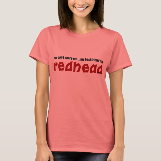 Camiseta Redhead Best Friend (Anverso)