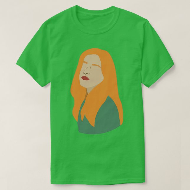 CAMISETA REDHEAD CHICA POWER (Diseño del anverso)
