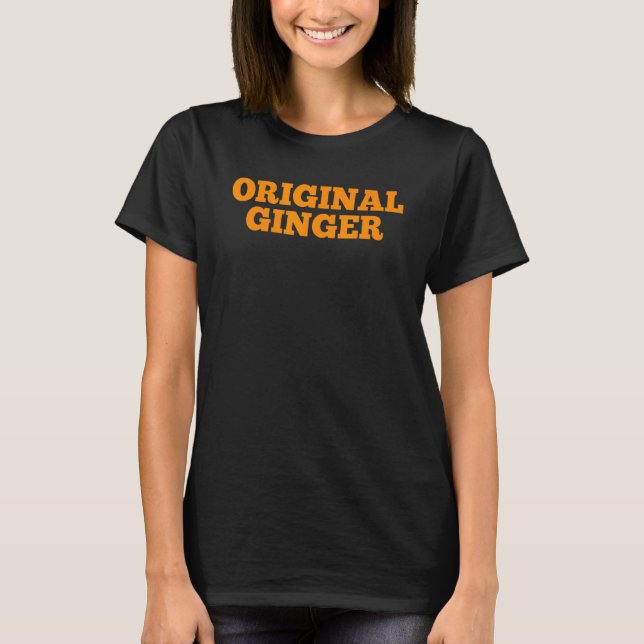 Camiseta Redhead for Ginger Hair Pride Original 1 (Anverso)