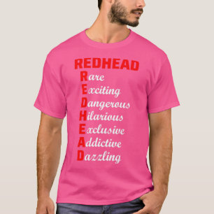 Camiseta Redhead Hair Quote Funny Humour Saying 19
