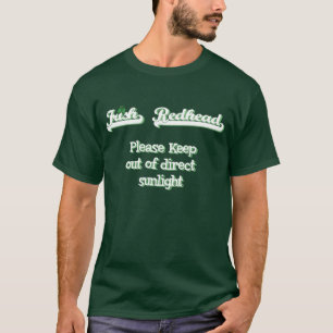Camiseta Redhead irlandés
