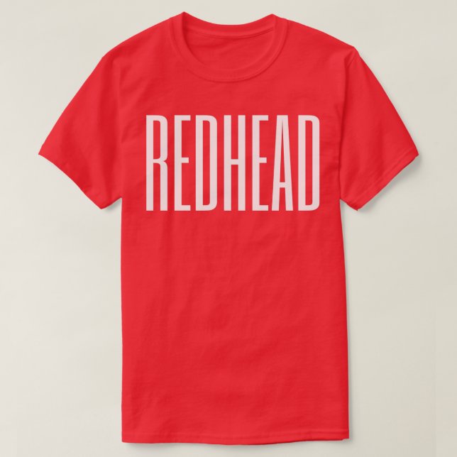 Camiseta Redhead Llamando a todos los Redhead 3 (Diseño del anverso)