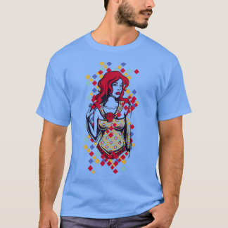 Camiseta Redhead Mermaid Chica