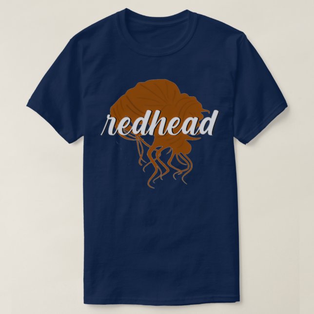 Camiseta Redhead Messy Bun (Diseño del anverso)