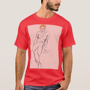 Camiseta Redhead on Pink