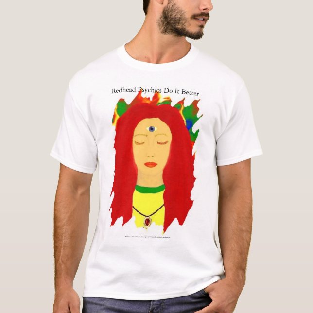 Camiseta Redhead Psychics mejora (Anverso)