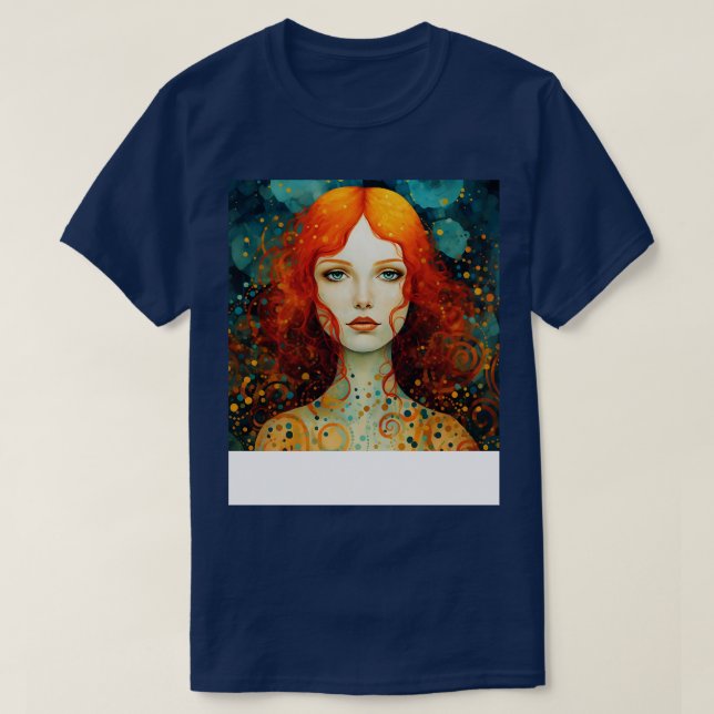 Camiseta Redhead surrealista (Diseño del anverso)