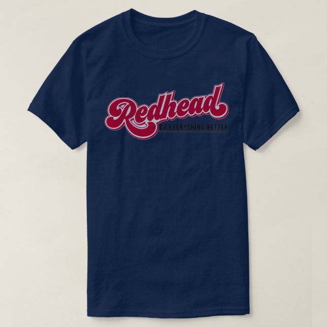 CAMISETA REDHEAD TSHIRT (Diseño del anverso)