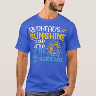 Camiseta REdheads son el sol mezclado con un pequeño huracá