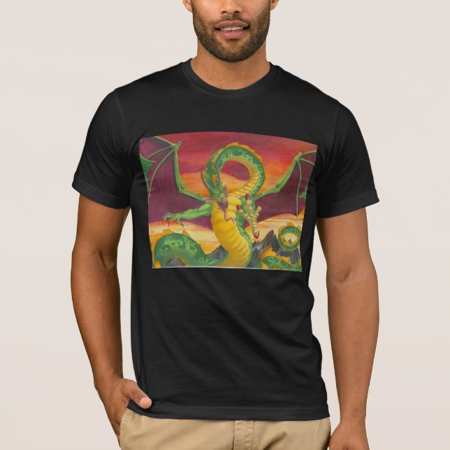 Camiseta Rediseño de Shivan Dragon (Anverso)