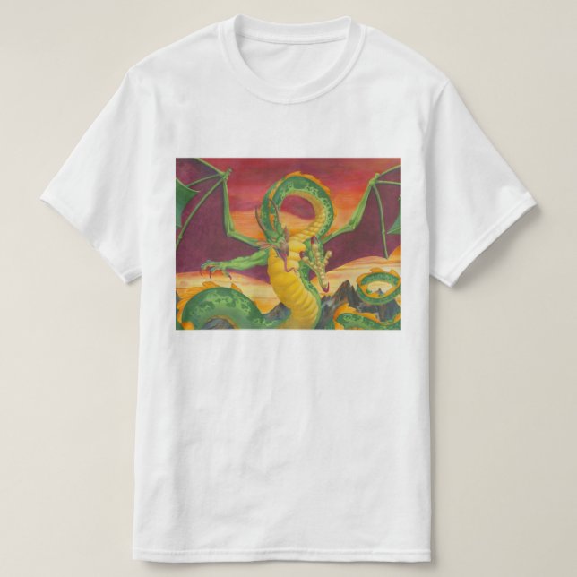 Camiseta Rediseño de Shivan Dragon (Diseño del anverso)