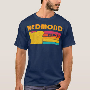 Camiseta Redmond Oregon Vintage Molestias de recuerdo