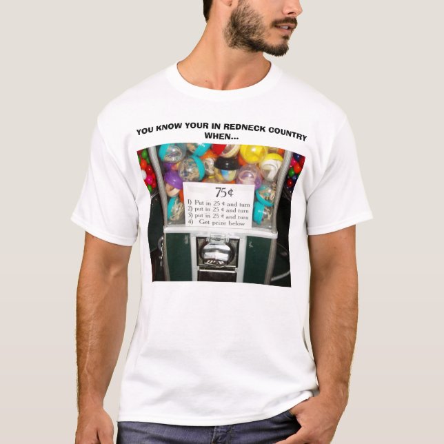 CAMISETA REDNECK INSTRUCCIONES, CONOCES TU EN REDNECK ... (Anverso)