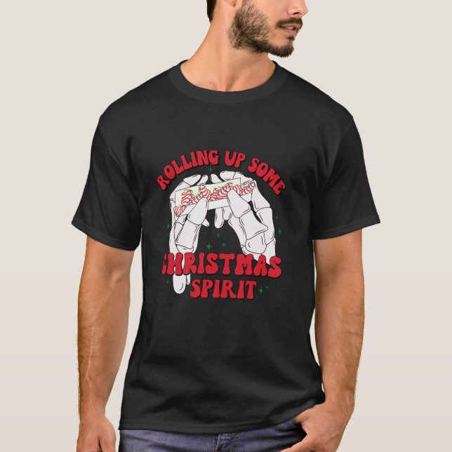 Camiseta Redoblando algunos Navidades Pasteles De Árbol De  (Anverso)