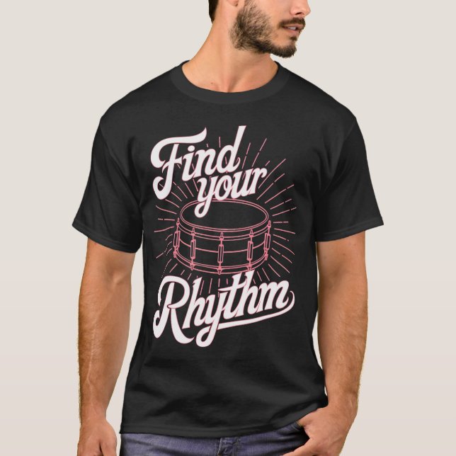 Camiseta Redoblante Find Your Rhythm (Anverso)