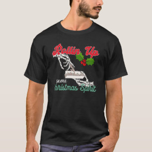 Camiseta Redoblar algunos Navidades de la tortilla de torta