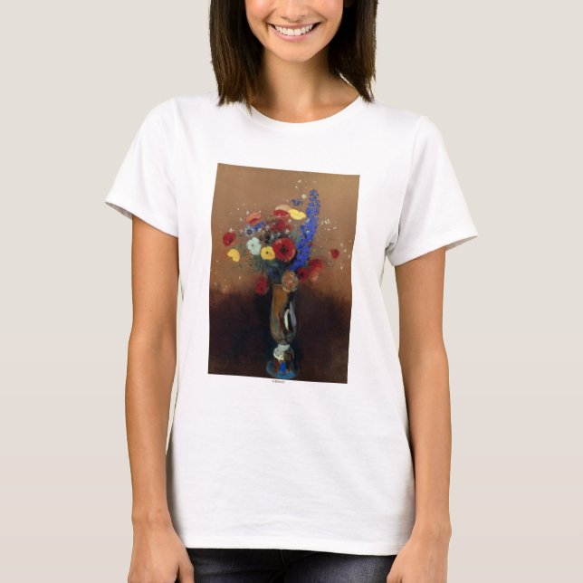 Camiseta Redon: Flores salvajes, C1912 (Anverso)