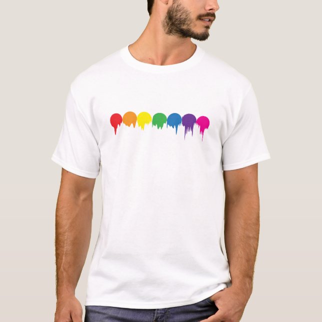 Camiseta RedOrangeYellowGreenBlueIndigoViolet