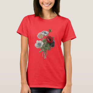 Camiseta Redoute: Anémona, 1833