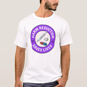 Camiseta Reducción de daño salva vidas - Pruebas de píldora