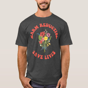 Camiseta Reducción del daño de Vibe Floral