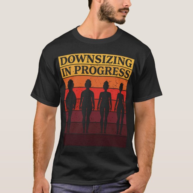 Camiseta Reducción En Curso: Pérdida Del Peso Del Trabajo D (Anverso)