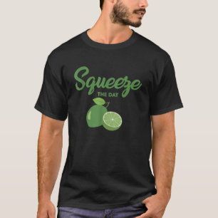 Camiseta Reducir el día en que el Guay Lime Juice Lover dis