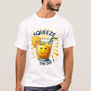 Camiseta Reducir el jugo Naranja del día