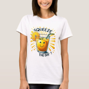 Camiseta Reducir el jugo Naranja del día
